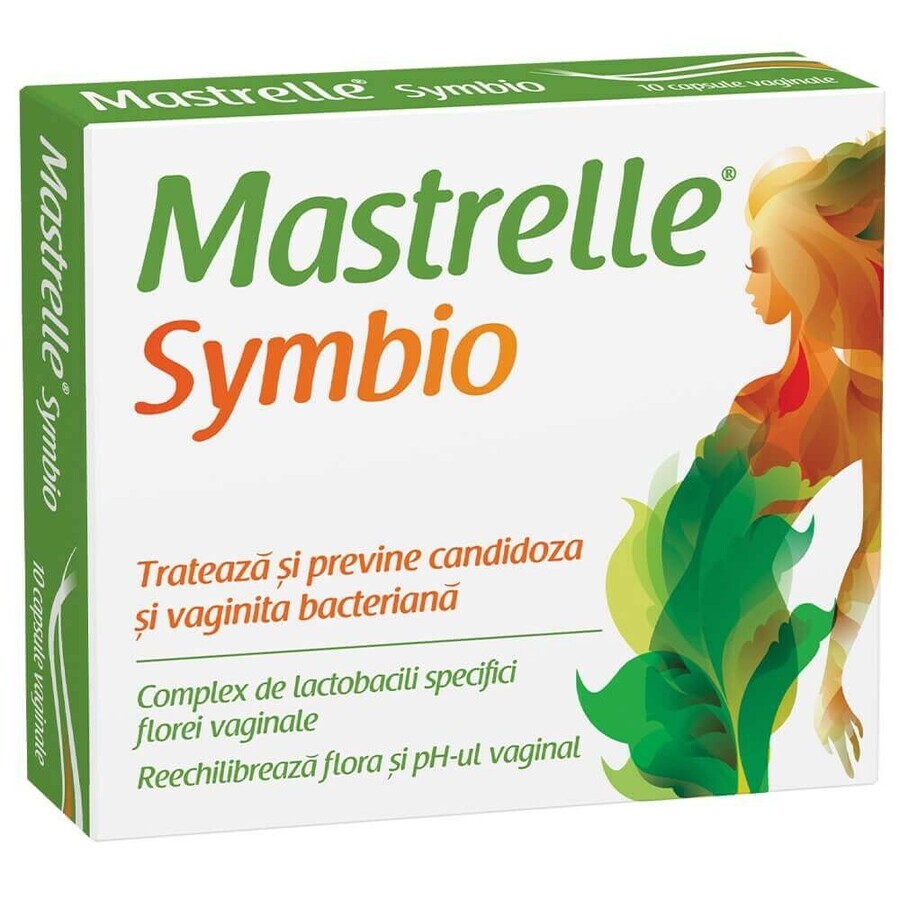 Mastrelle Symbio, 10 vaginal capsules, Fiterman