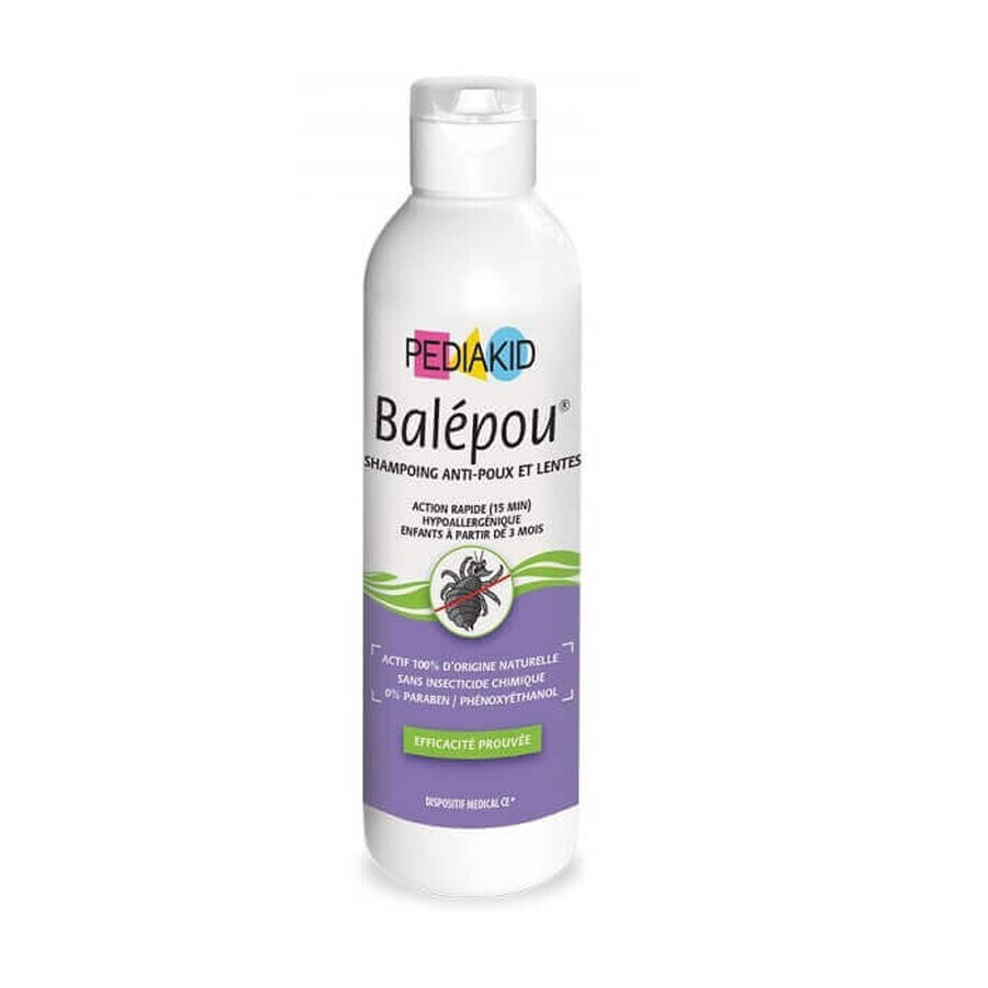 Champú antipiojos Balepou, 200 ml, Pediakid