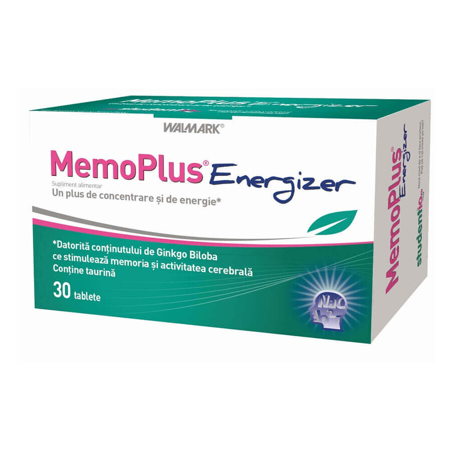 MemoPlus Energizzante, 30 compresse, Walmark