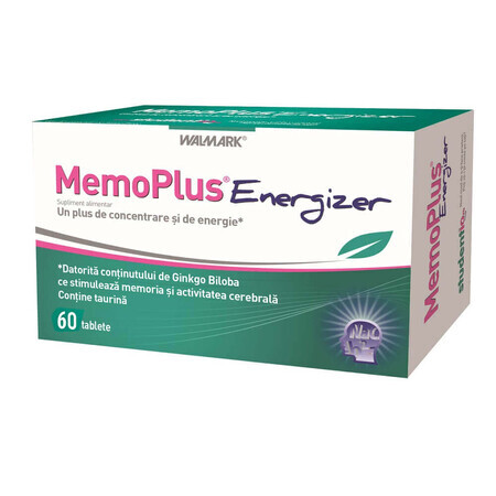 MemoPlus Energizer, 60 compresse, Walmark