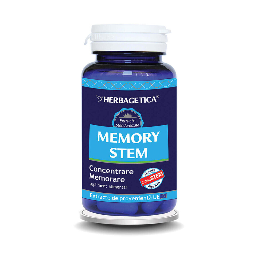 Memory Stem, 30 capsule, Herbagetica