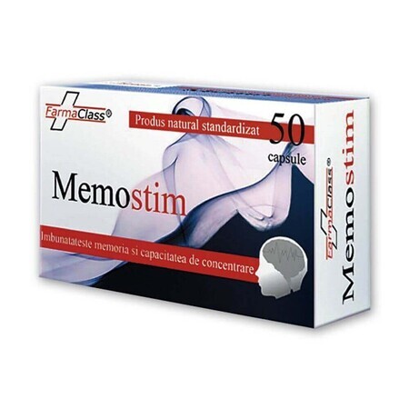 Memostim, 50 capsule, FarmaClass