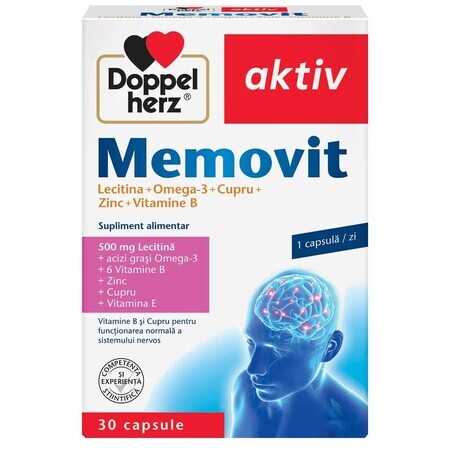 Memovit, 30 gélules, Doppelherz