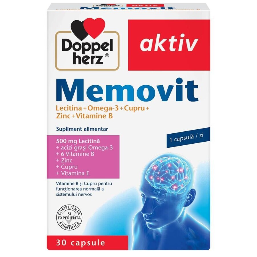 Memovit, 30 gélules, Doppelherz