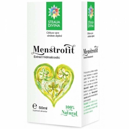 Hydroalkoholischer Menstrophit-Extrakt, 50 ml, Steaua Divina