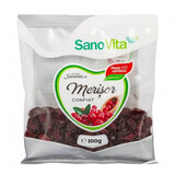 Candied blackcurrant, 100 g, Sanovita