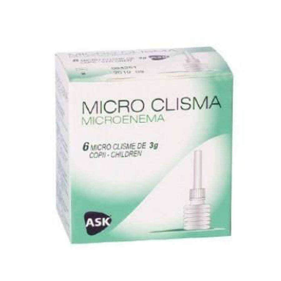 Microenema per adulti Microenema, 6 fiale, Amc Pharma Solutions