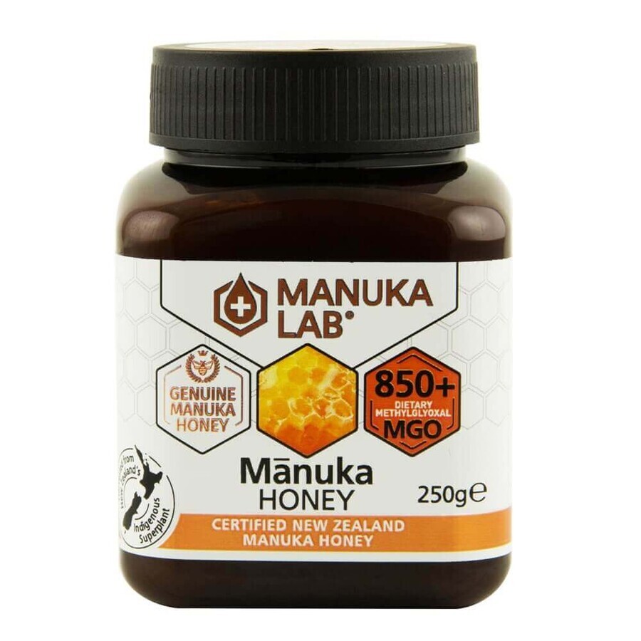 Manuka Honey, MGO 850+, 250g, Manuka Lab