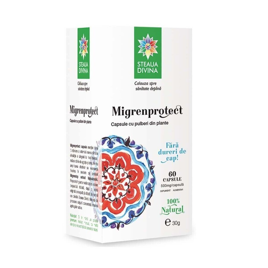 Migrenprotect, 60 capsules, Divine Star