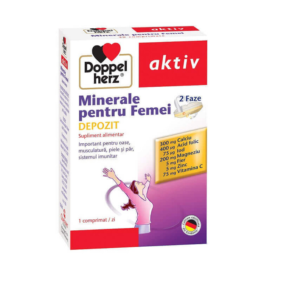 Minerali per donne, 30 compresse, Doppelherz