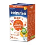 Minimartians with orange flavor, 50 tablets, Walmark