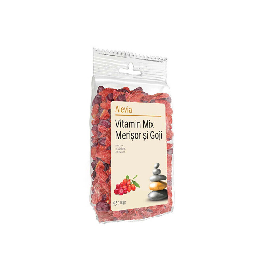 Cranberry and Goji Mix, 110 g, Alevia