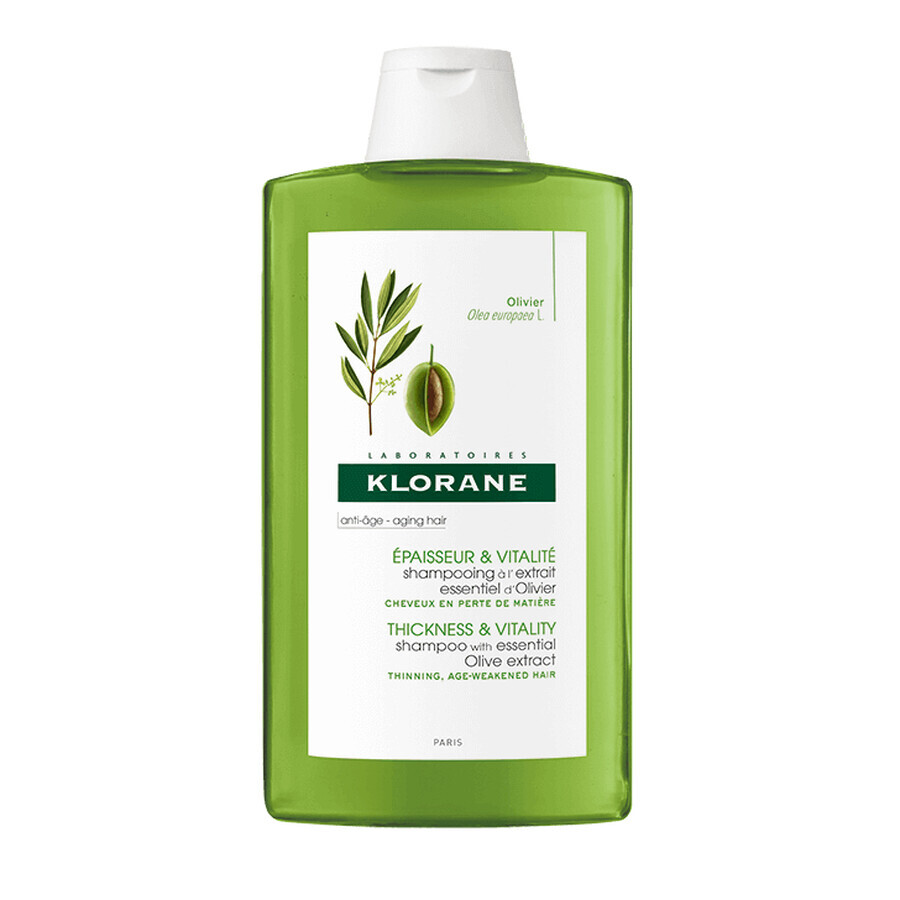 Klorane Estratto D Ulivo - Shampoo Anti-Età, 400ml