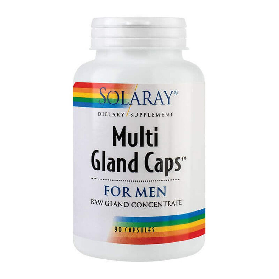 Multi Gland Caps for Men Solaray, 90 capsule, Secom