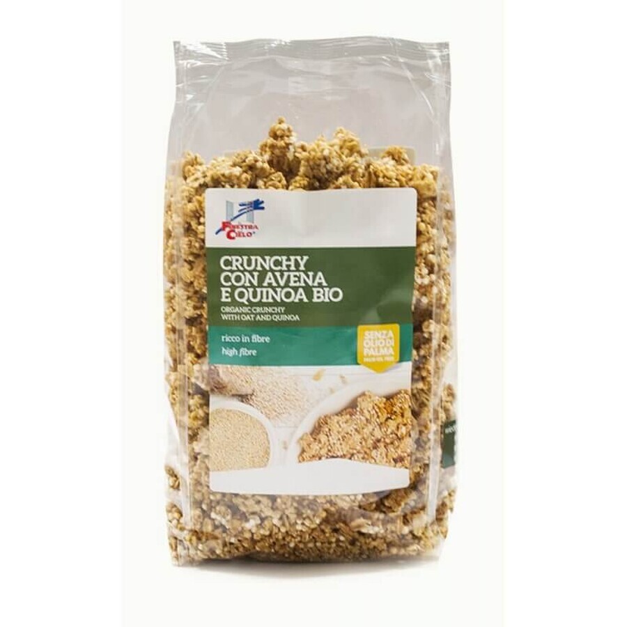 La Finestra Sul Cielo Crunchy Con Avena & Quinoa Biologico 375g