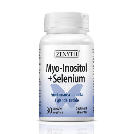 Myo-Inositolo + Selenio, 30 capsule, Zenyth