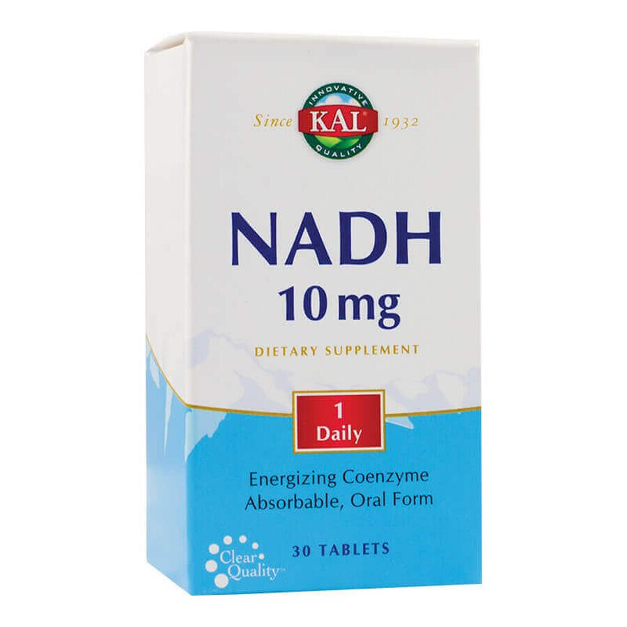 Nadh 10mg Kal, 30 compresse, Secom