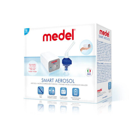 Medel Smart 95151 Micro Compressor Nebulizer, Medel