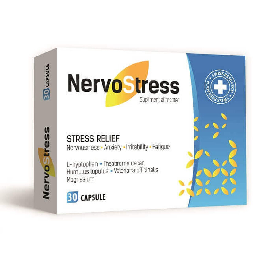 Nervostress, 30 capsule, Mba Pharma