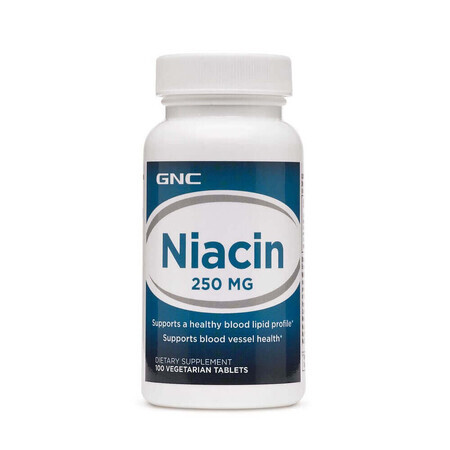 Niacina 250 mg (251312), 100 compresse, GNC