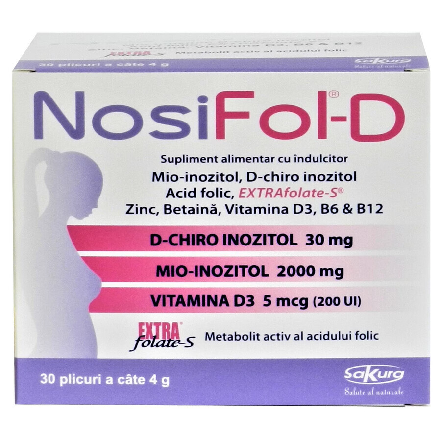 NosiFol-D, 30 sachets, Sakura Italie