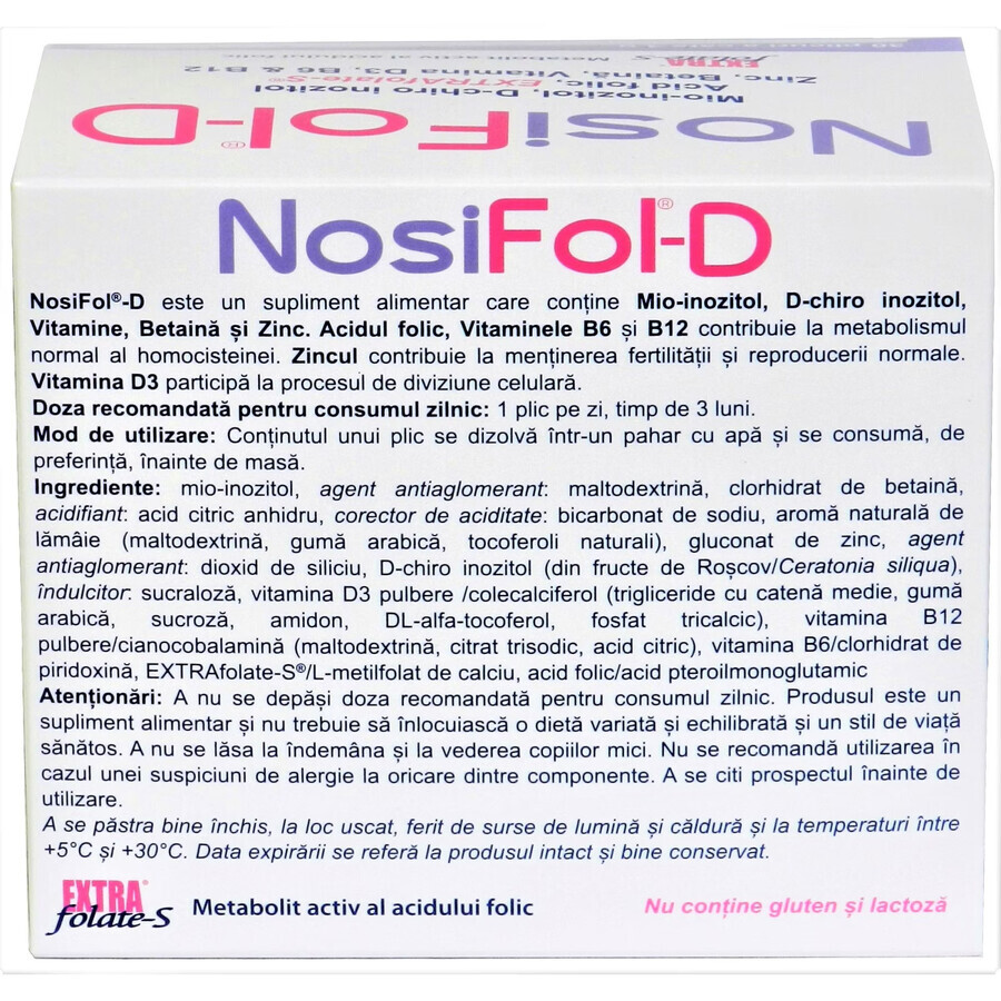 NosiFol-D, 30 sachets, Sakura Italie