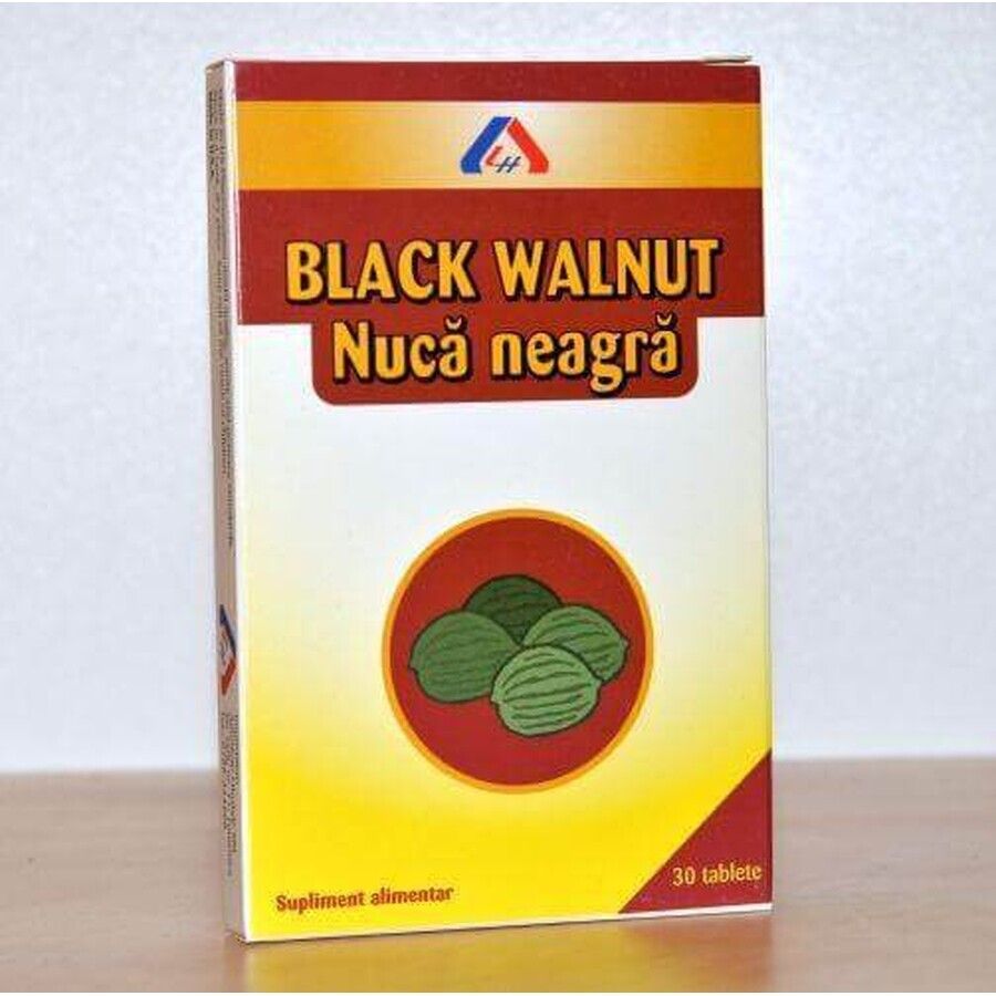 Black Walnut, 30 compresse, American Lifesyle