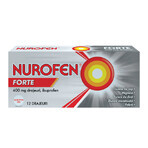 Nurofen Forte 400 mg, 12 tablets, Reckitt Benkiser Healthcare