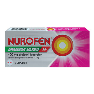 Nurofen Immedia Ultra 400mg, 12 packets, Reckitt Benckiser Healthcare