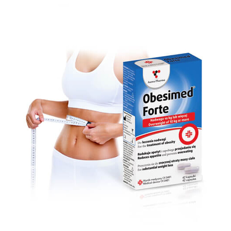 Obesimed Forte, 10 kg o più in sovrappeso, 42 capsule, Lucovitaal