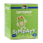 ORTOPAD Simpaty Master-Aid baby occluder, Medium, 76x54 mm, 50 pcs, Pietrasanta Pharma