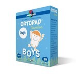 ORTOPAD SOFT Boys Junior Master-Aid Children's Occluder, 67x50 mm, 20 pieces, Pietrasanta Pharma