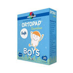 ORTOPAD SOFT Boys Junior Master-Aid Children's Occluder, 67x50 mm, 20 pieces, Pietrasanta Pharma