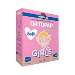 Oclusor infantil ORTOPAD SOFT Girls Junior Master-Aid, 67x50 mm, 20 piezas, Pietrasanta Pharma