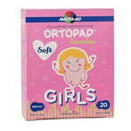 ORTOPAD SOFT Girls Master-Aid Medium, 76x54 mm, 20 pieces, Pietrasanta Pharma