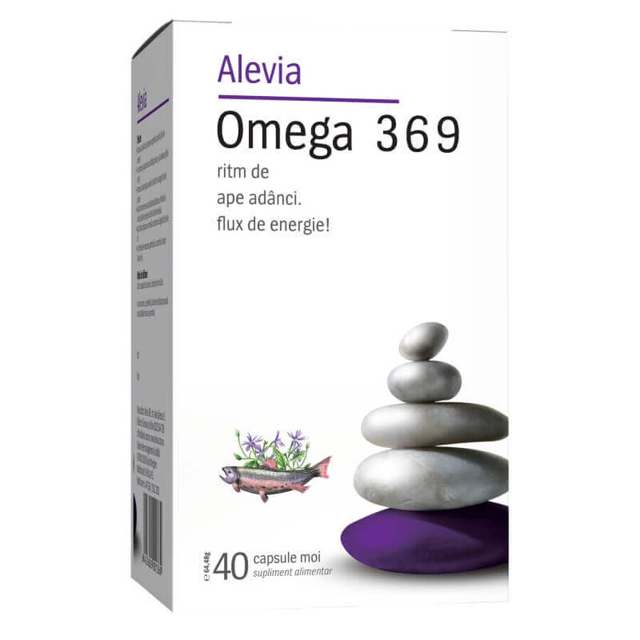 Omega 3 6 9, 40 comprimidos, Alevia