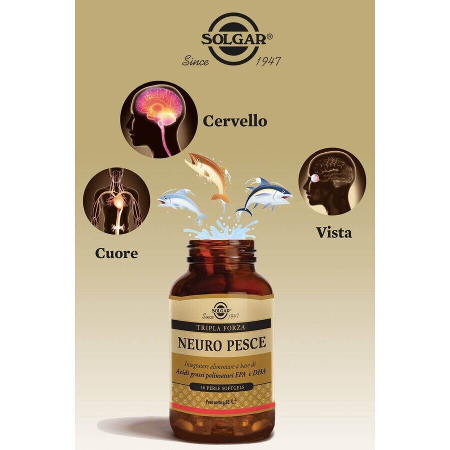 Neuro Pesce, 50 perle softgels, Solgar