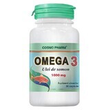 Omega 3 Aceite de Salmón 1000 mg, 30 cápsulas, Cosmopharm