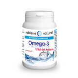 Omega 3 Aceite de Salmón y Vitamina E, 30 cápsulas, Noblesse