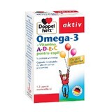 Omega 3 Vitamin A+D+E+C for children, 30 capsules, Doppelherz