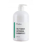 Shampoo naturale per capelli grassi, 475 ml, Sabio