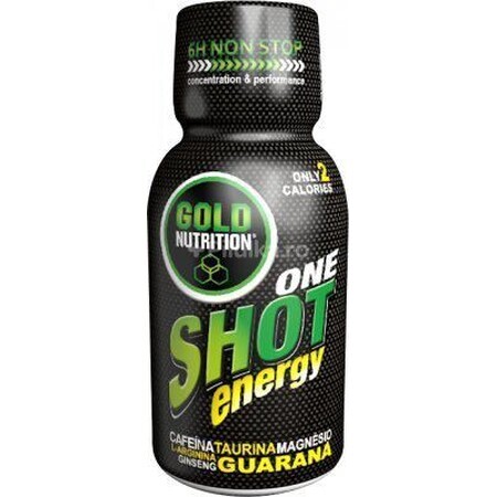 One shot energy, 1 bottle, Gold Nutrition