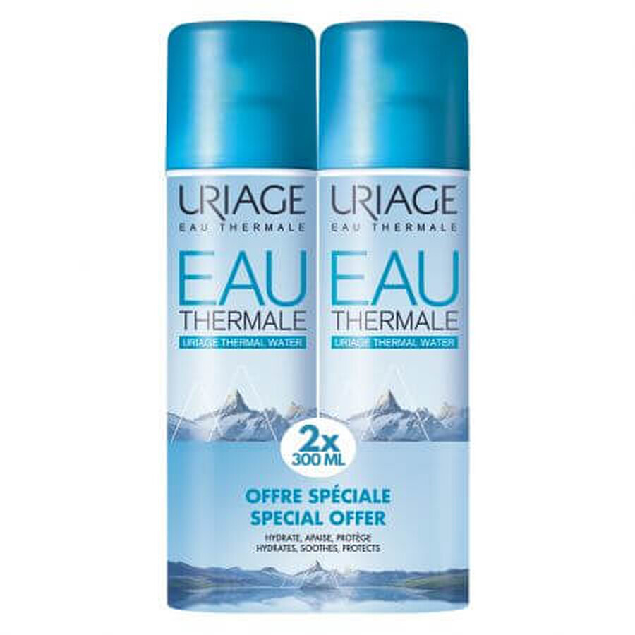 Thermal water pack, 300 ml + 300 ml, Uriage