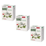 Bano pack with Garlic extract with Hawthorn and Mistletoe, 30 capsules (2+1), Parapharm