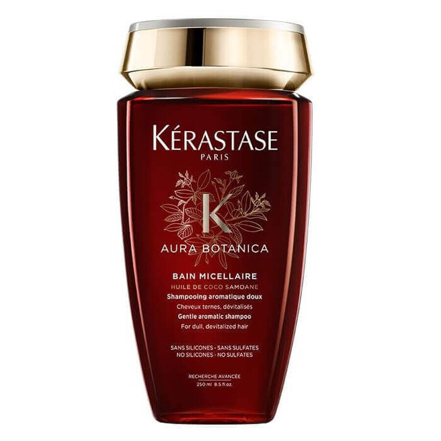 Shampoo per capelli normali, leggermente sensibilizzati Aura Botanica Bain Micellaire, 250 ml, Kerastase