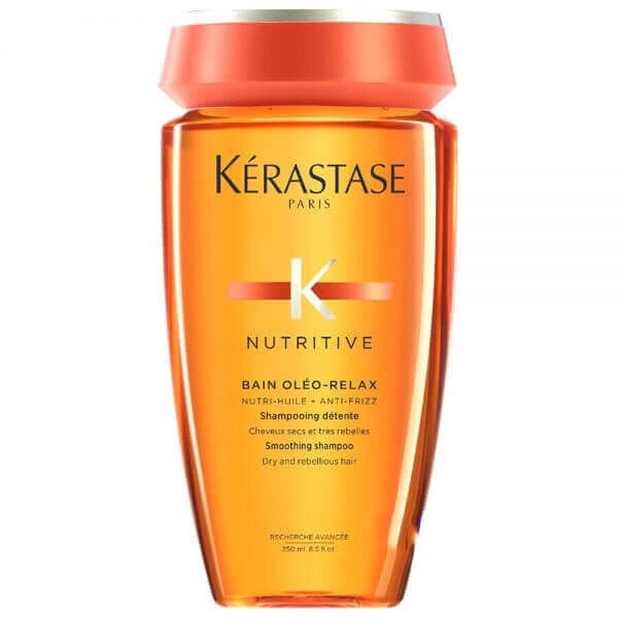 Shampoo per capelli secchi e ribelli Nutritive Bain Oleo Relax, 250 ml, Kerastase
