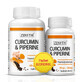 Confezione Curcumin &amp; Piperine, 60 + 30 capsule, Zenyth