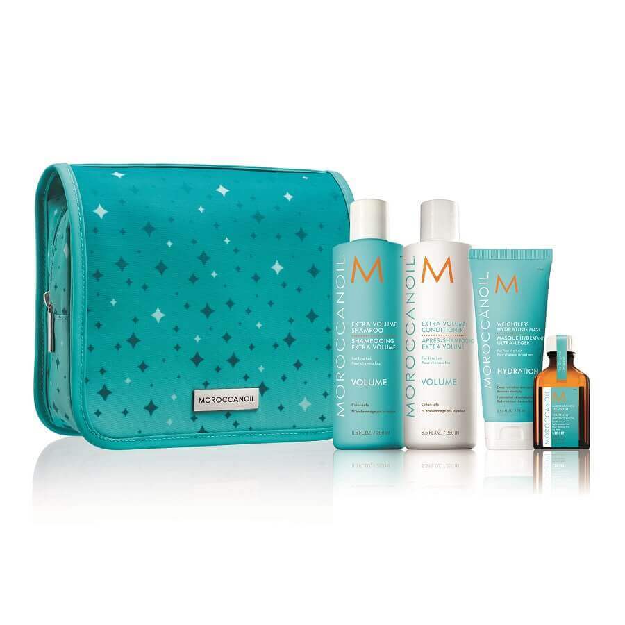 Pacchetto per capelli fini senza volume Holiday Volume, Moroccanoil