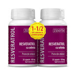 Resveratrol with selenium pack, 30+30 capsules, Zenyth