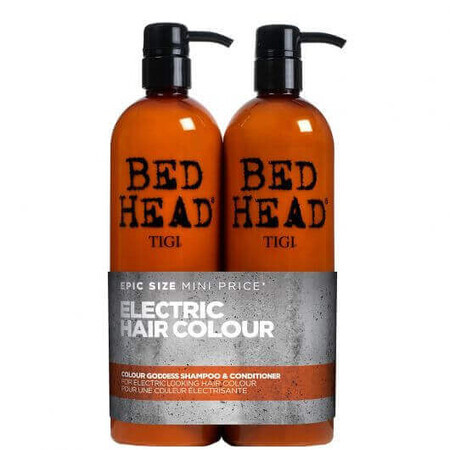 Package Shampoo + Conditioner for coloured hair Bed Head Colour Goddess, 750 + 750 ml, Tigi